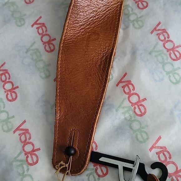 Perri's leather guitar strap Brown NWT - Picture 3 of 8